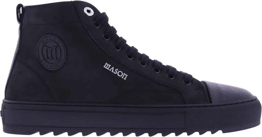 Mason Garments Astro Hi - Classico - Black Zwart