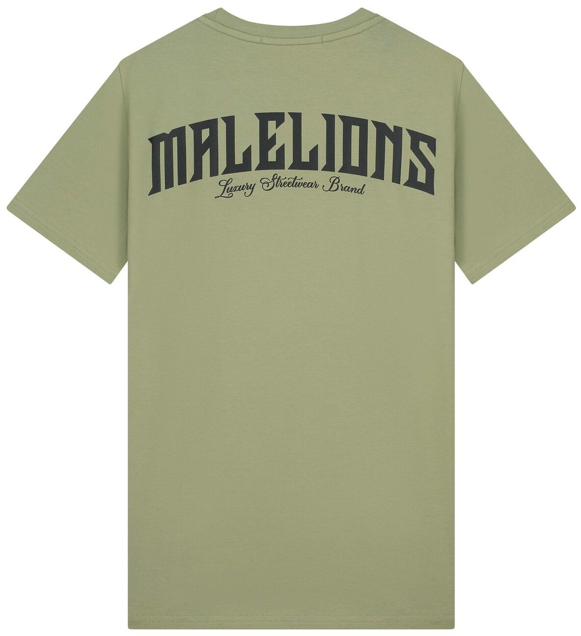 Malelions Boxer T-Shirt - Army/Black Groen