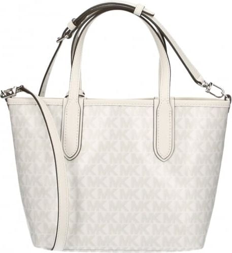 Michael Kors Eliza White Shopping Bag White Wit