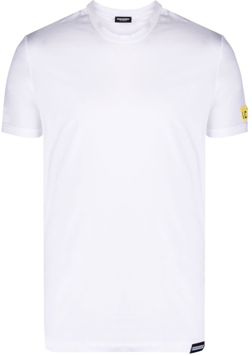 Dsquared2 T-shirt Wit Wit