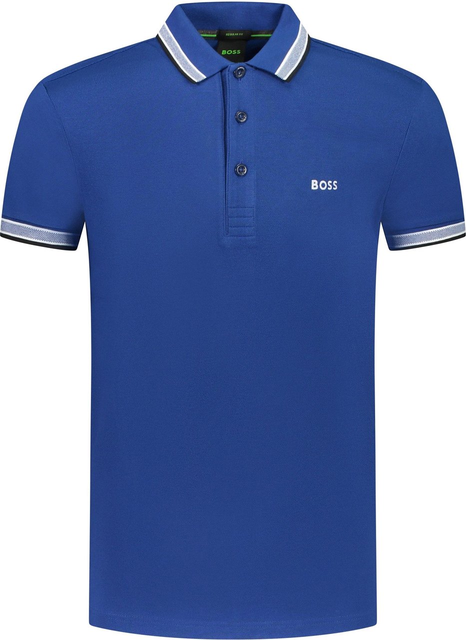 Hugo Boss Boss Polo Blauw Blauw