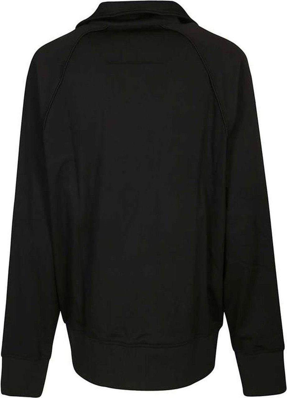 Givenchy Givenchy Logo Zipped Sweatshirt Zwart