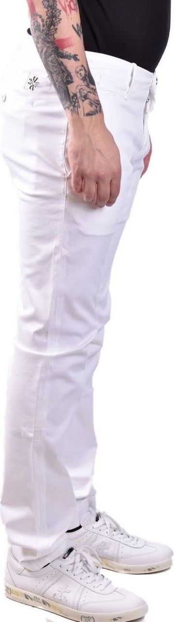 Jacob Cohen Trousers White Wit