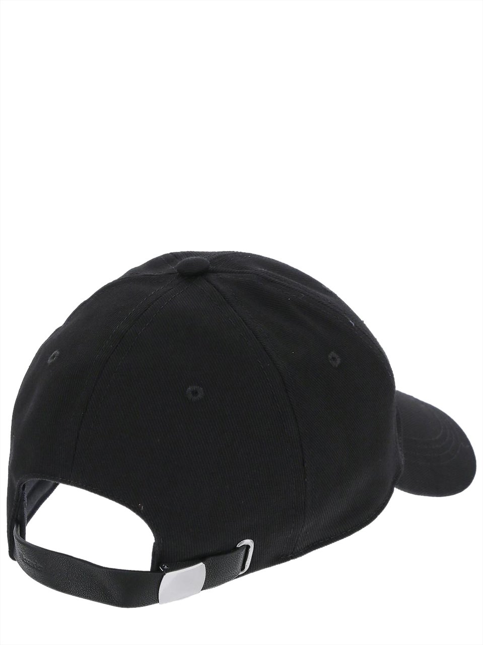 Alexander McQueen Logo Baseball Cap Zwart