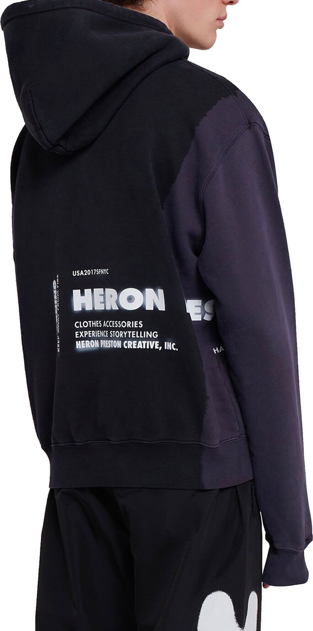 Heron Preston Heron Preston CAT Hooded Sweatshirt Zwart