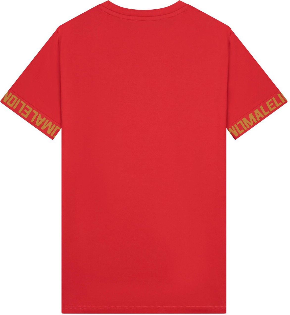 Malelions Venetian T-Shirt - Red/Gold Rood