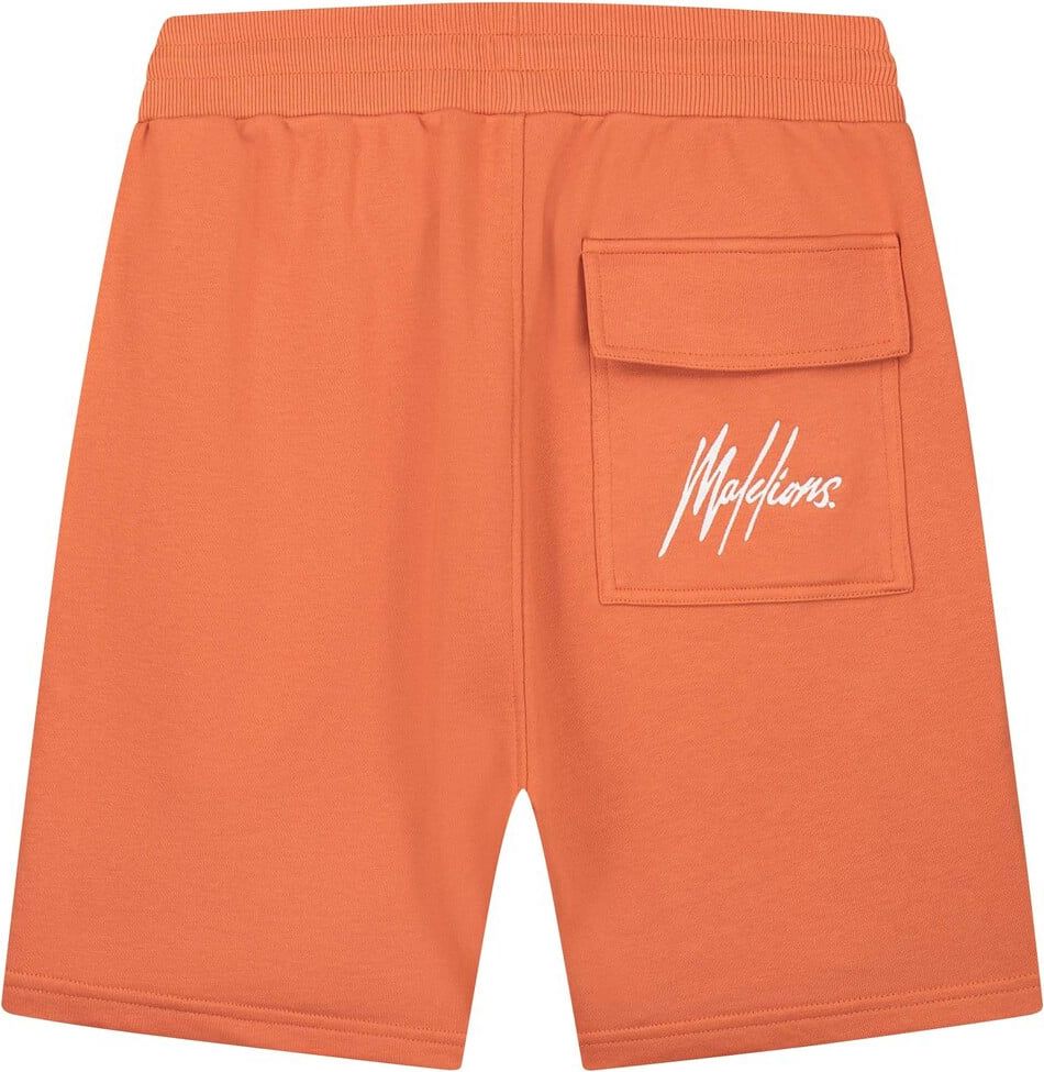 Malelions Regular Short - Orange/White Oranje