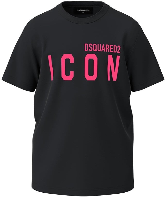 Dsquared2 Icon T-shirt Zwart