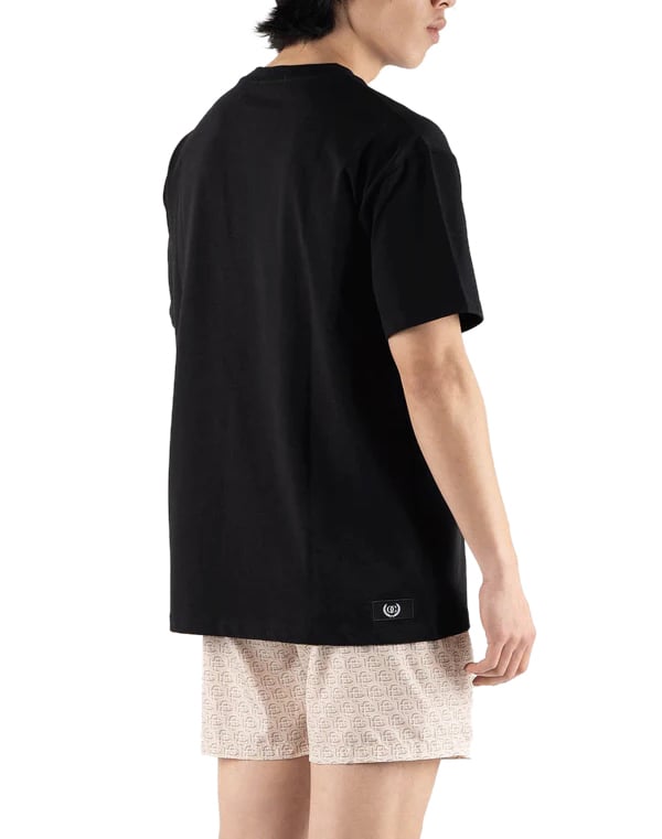 Quotrell Florence T-shirt | Black/sand Zwart