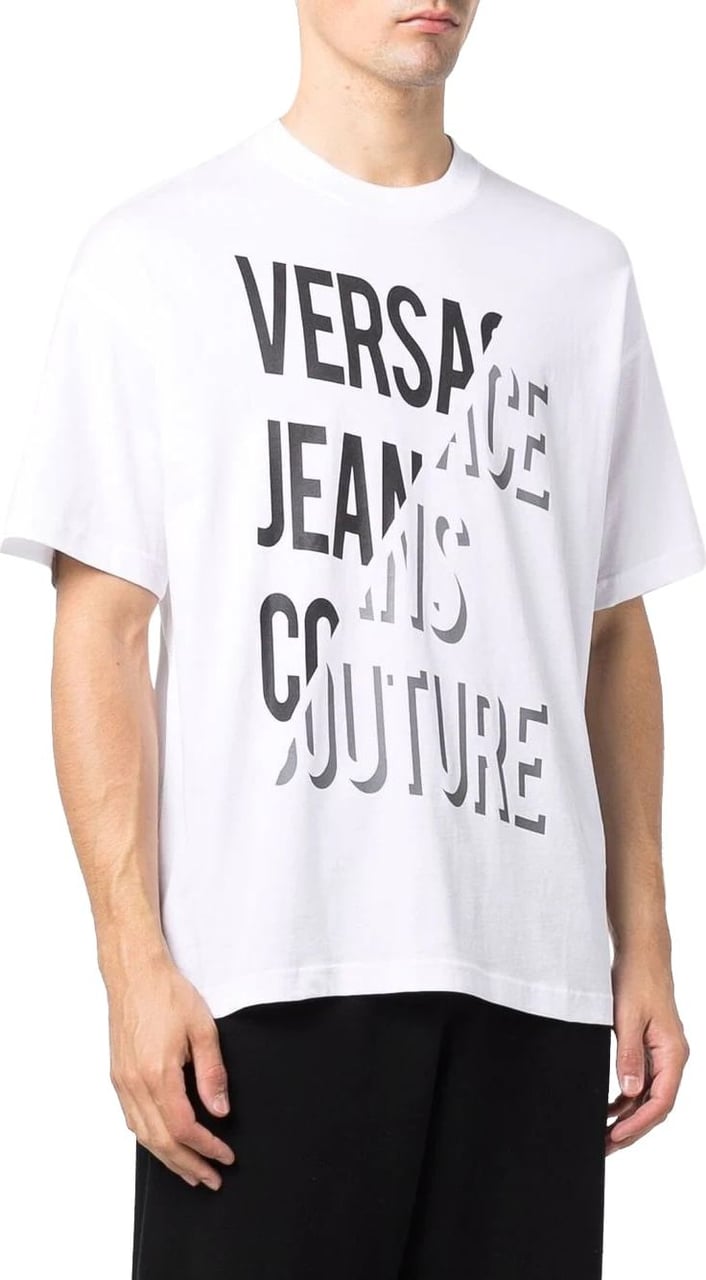 Versace Jeans Couture T-shirts And Polos White Wit