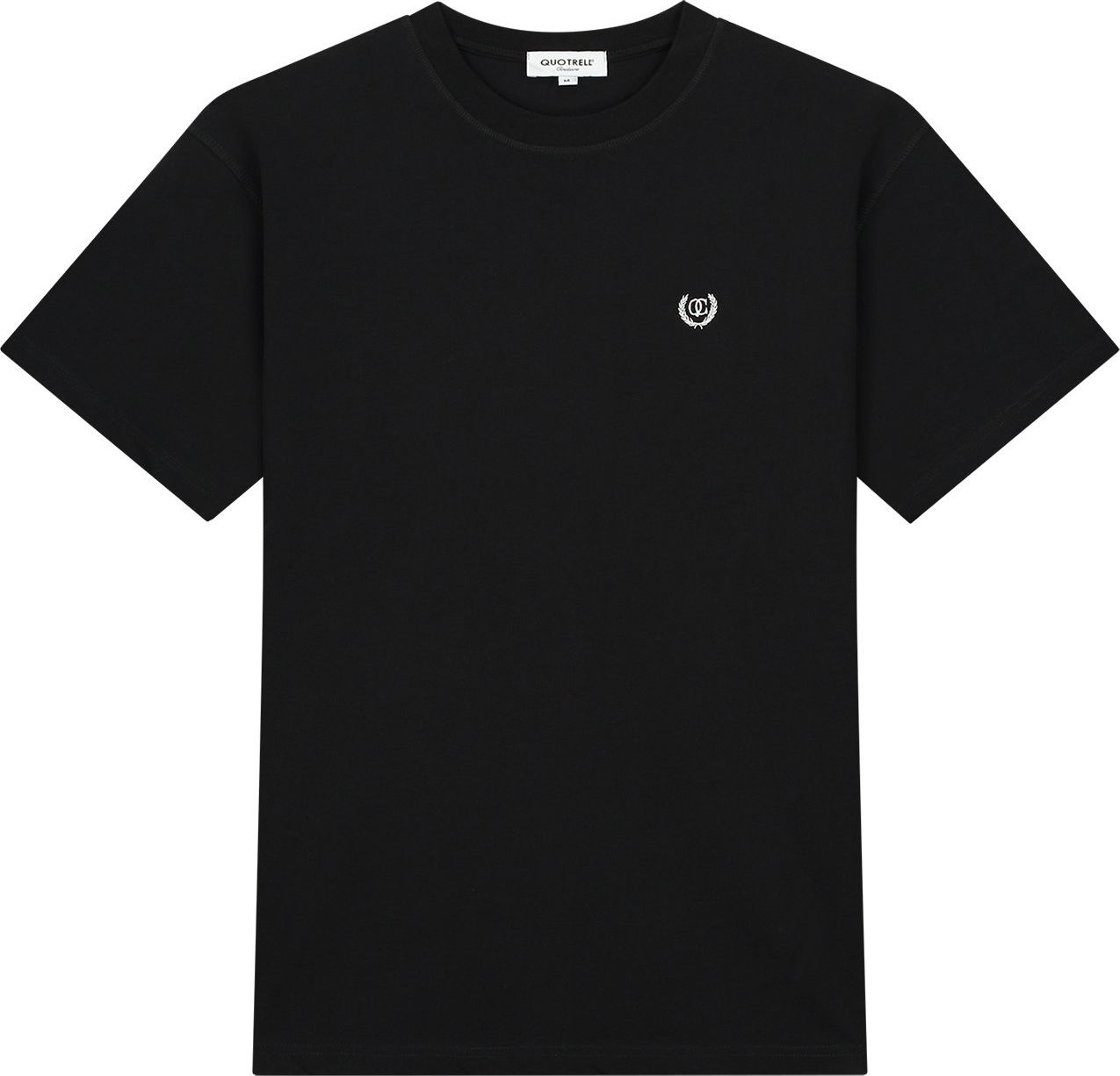 Quotrell Quotrell Couture - Batera T-shirt | Black/white Zwart