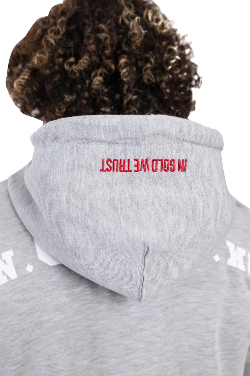 In Gold We Trust The Notorious Hoodie Grijs