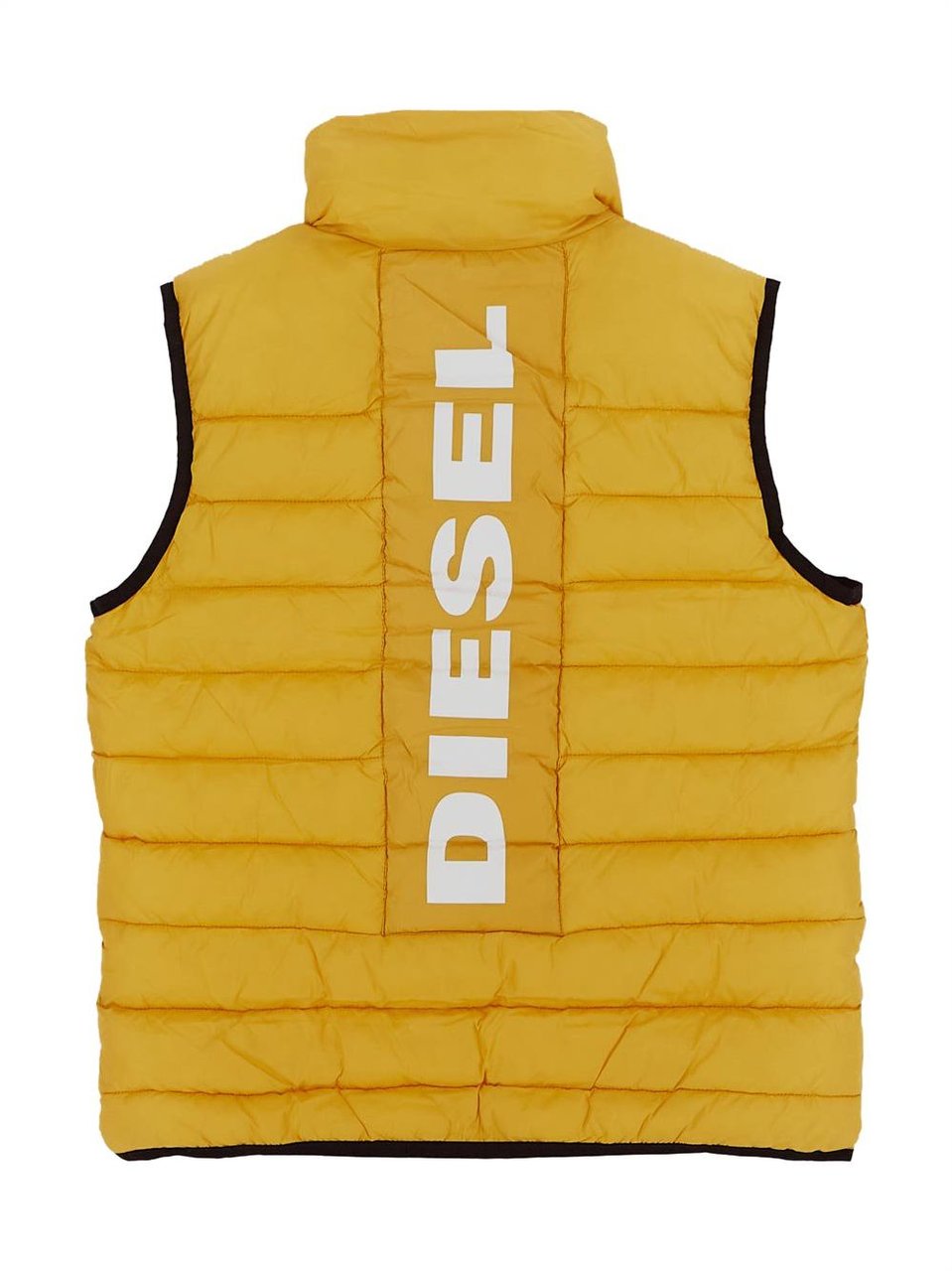 Diesel Sleeveless Down Jacket Geel