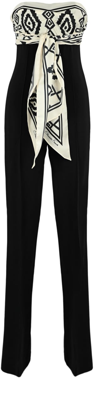 Elisabetta Franchi Trousers Black Zwart