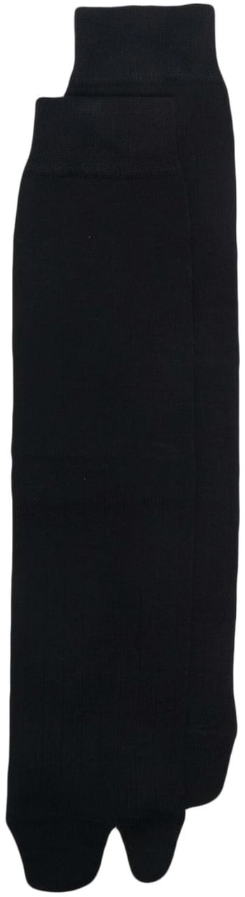 Maison Margiela Tabi Socks Bootleg Black Zwart