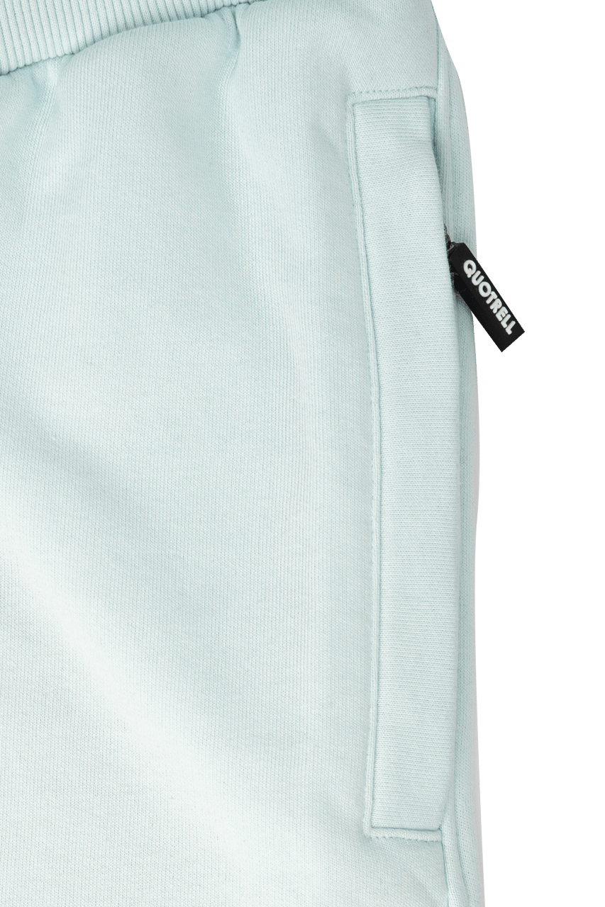 Quotrell Fusa Shorts | Faded Blue/black Blauw