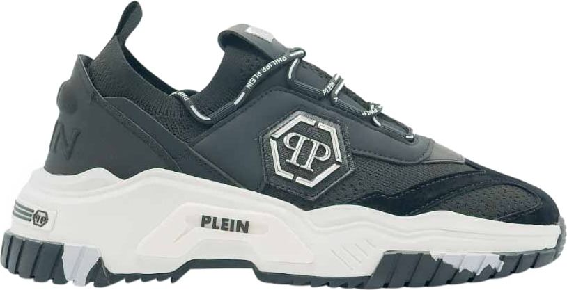 Philipp Plein Runner Hexagon Black Sneaker Zwart