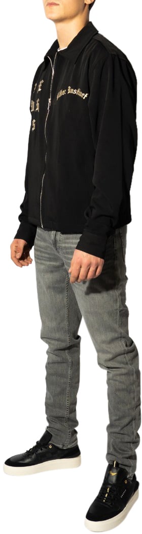 7 For All Mankind Slimmy Tapered Luxe Performance Eco Jeans Stone Grijs