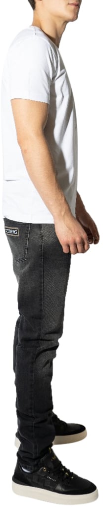 Iceberg Logo T-Shirt Wit Wit