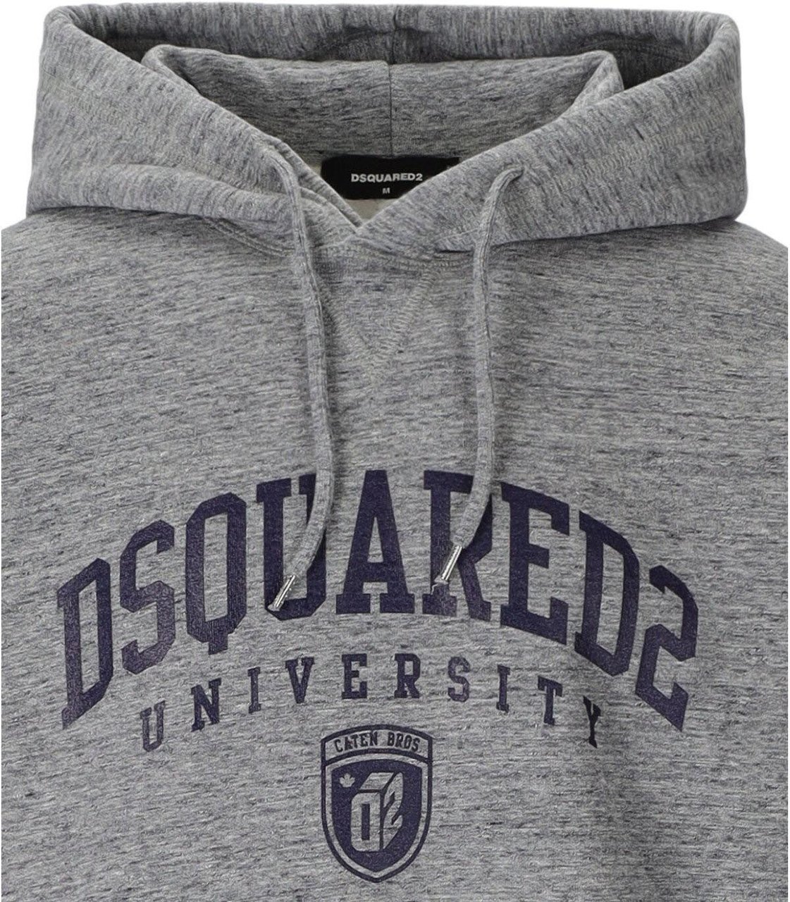 Dsquared2 Cool Fit Melange Grey Hoodie Gray Grijs