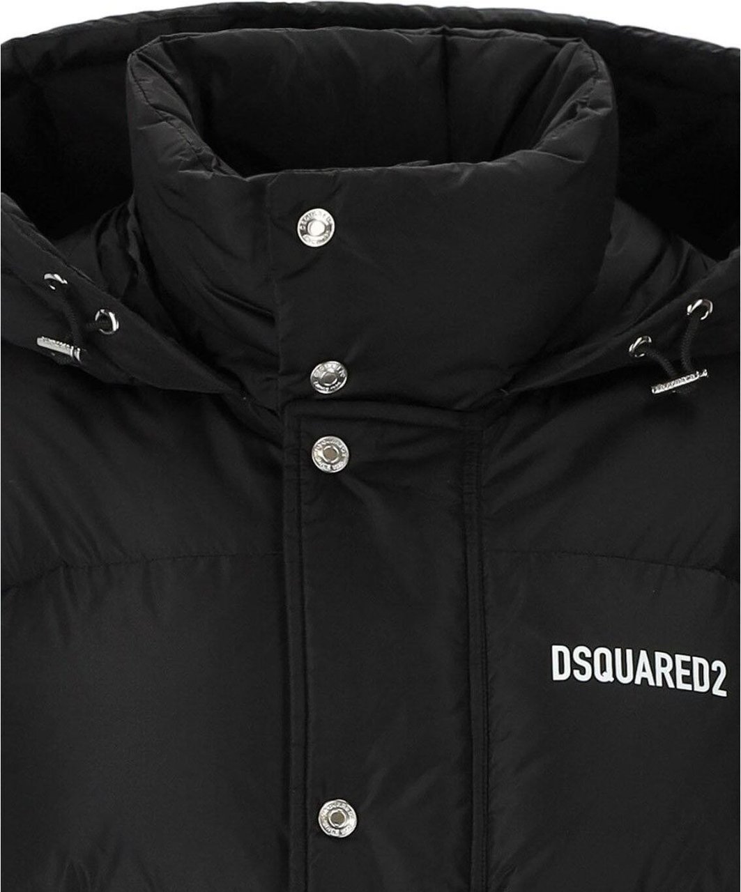 Dsquared2 Puff Black Puffer Jacket Black Zwart