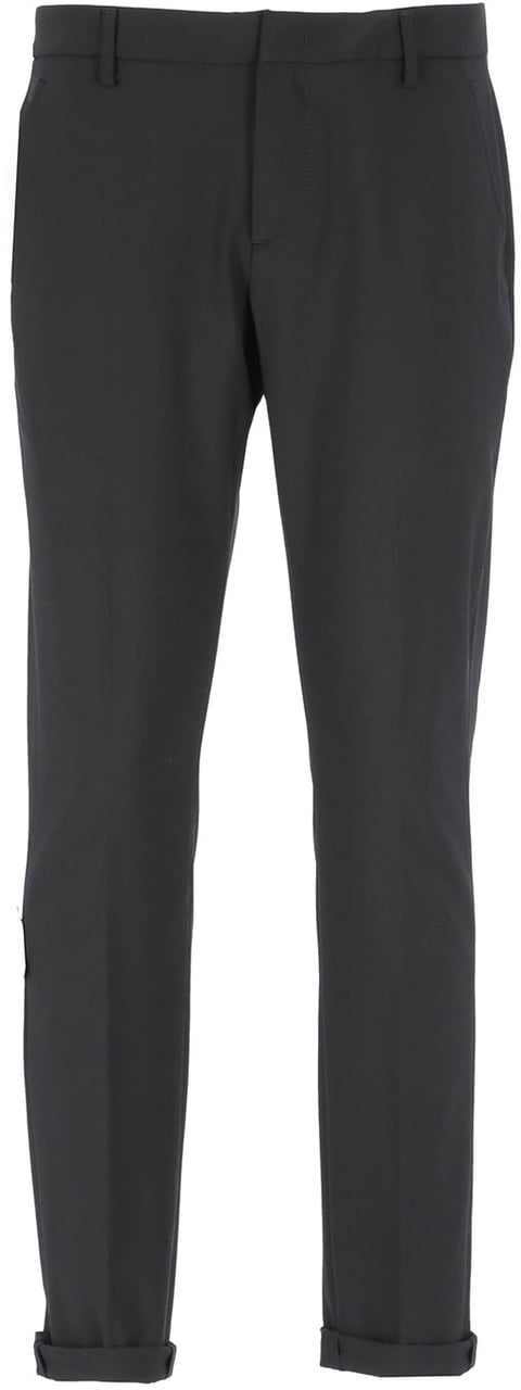 Dondup Trousers Black Zwart