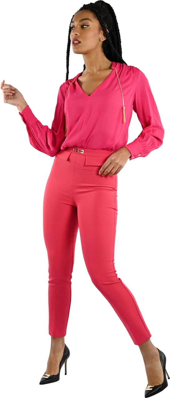 Elisabetta Franchi Shirts Fuchsia Pink Roze
