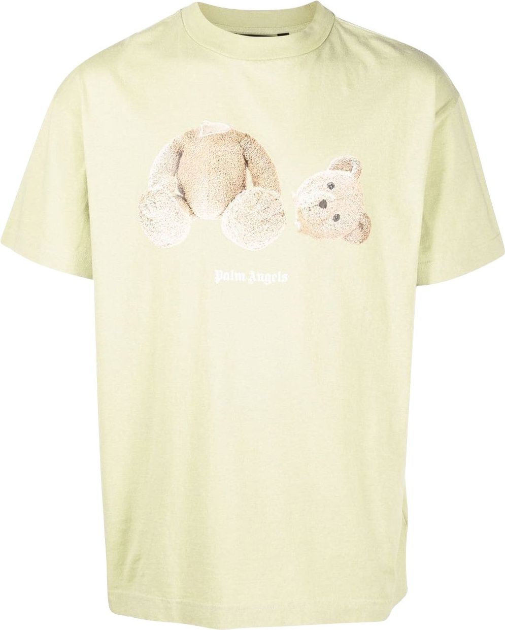 Palm Angels Teddy Bear cotton T-Shirt Groen