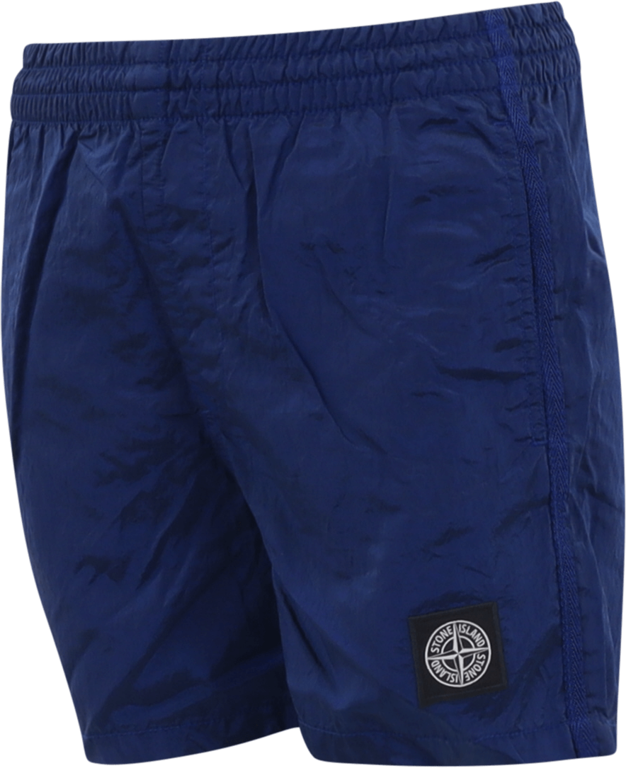 Stone Island Junior Kids Shorts Blauw