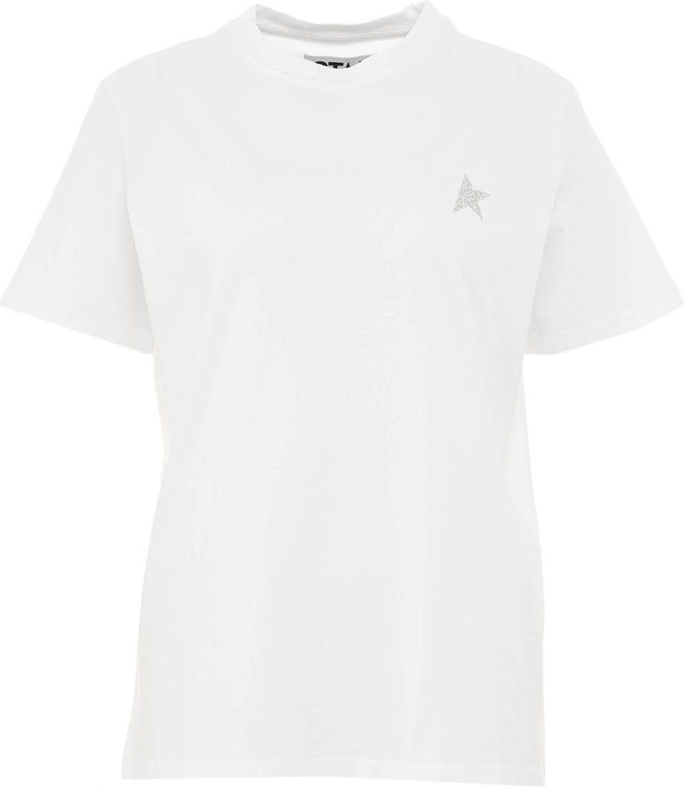 Golden Goose T-shirts And Polos White Wit
