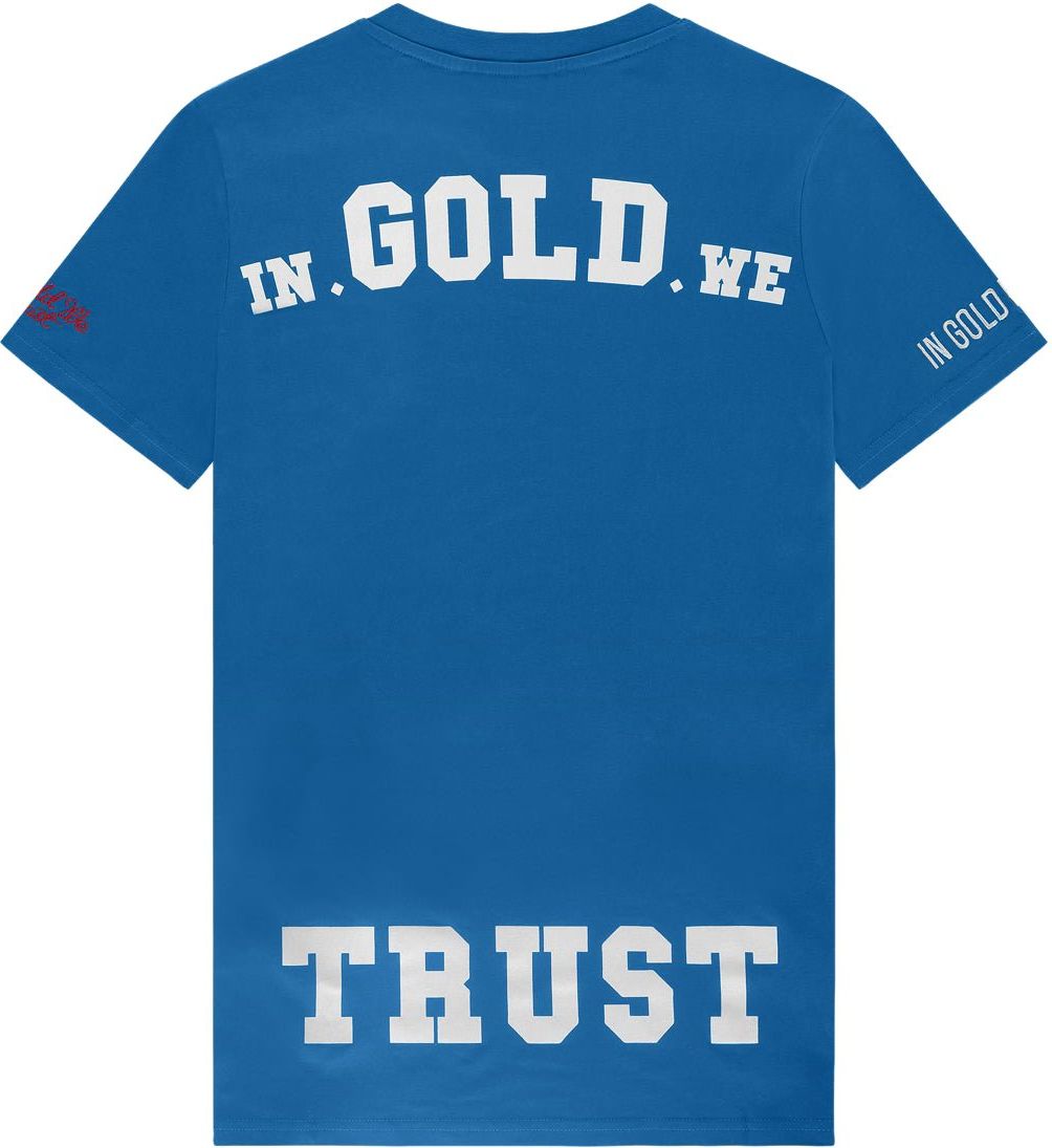In Gold We Trust The Pusha Snorkel Blue Blauw
