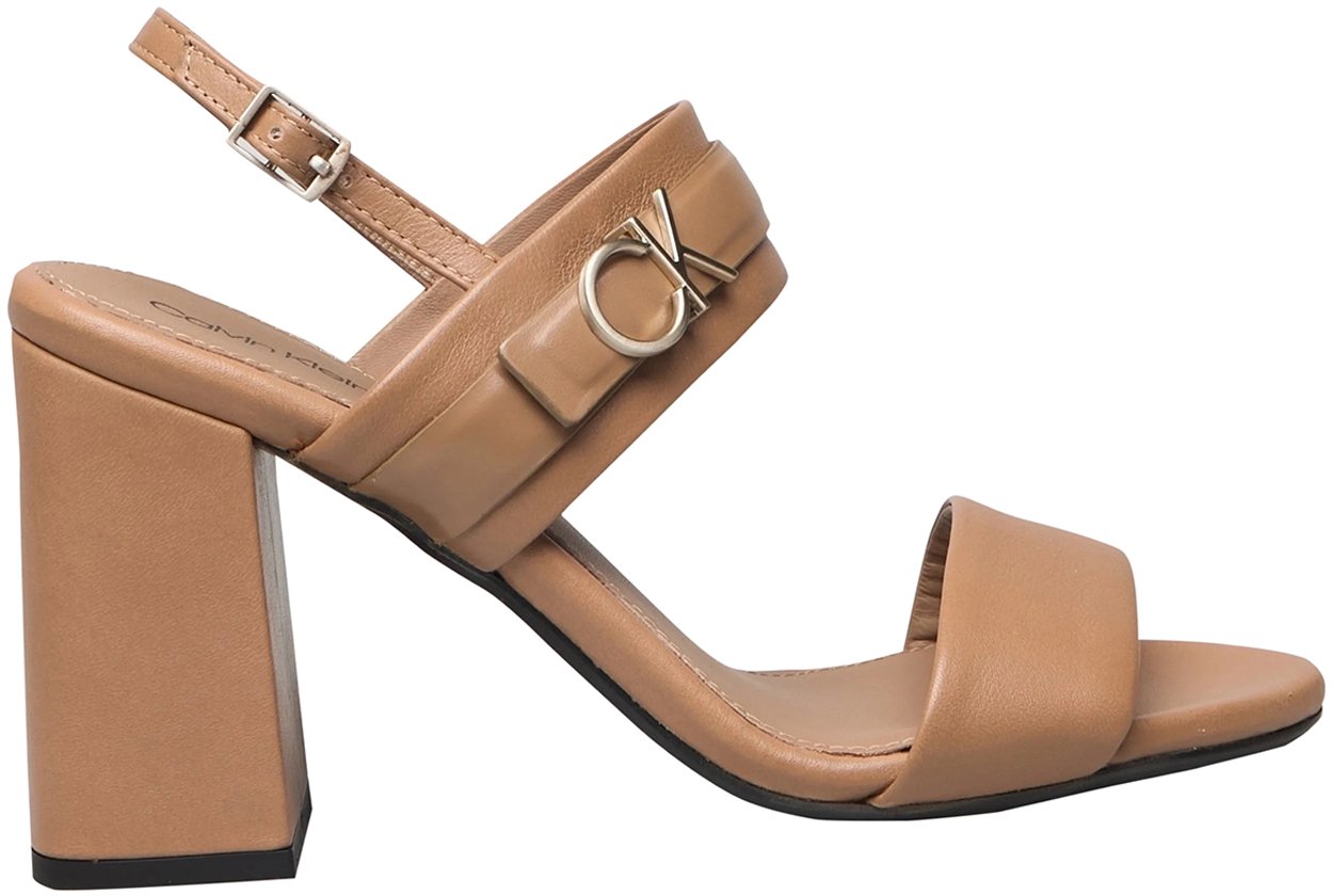 Calvin Klein Block Sandal Taupe