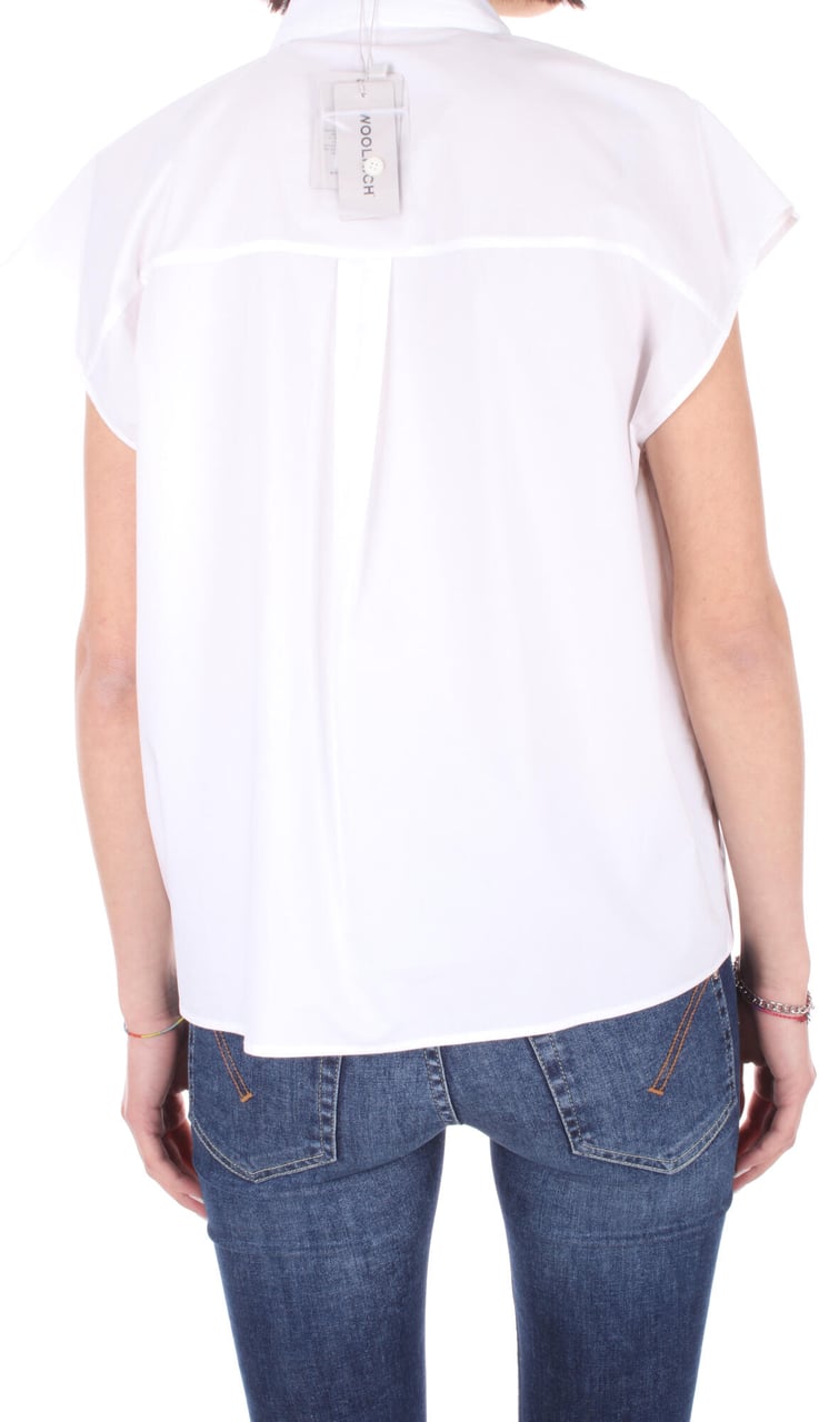 Woolrich Shirts White Wit