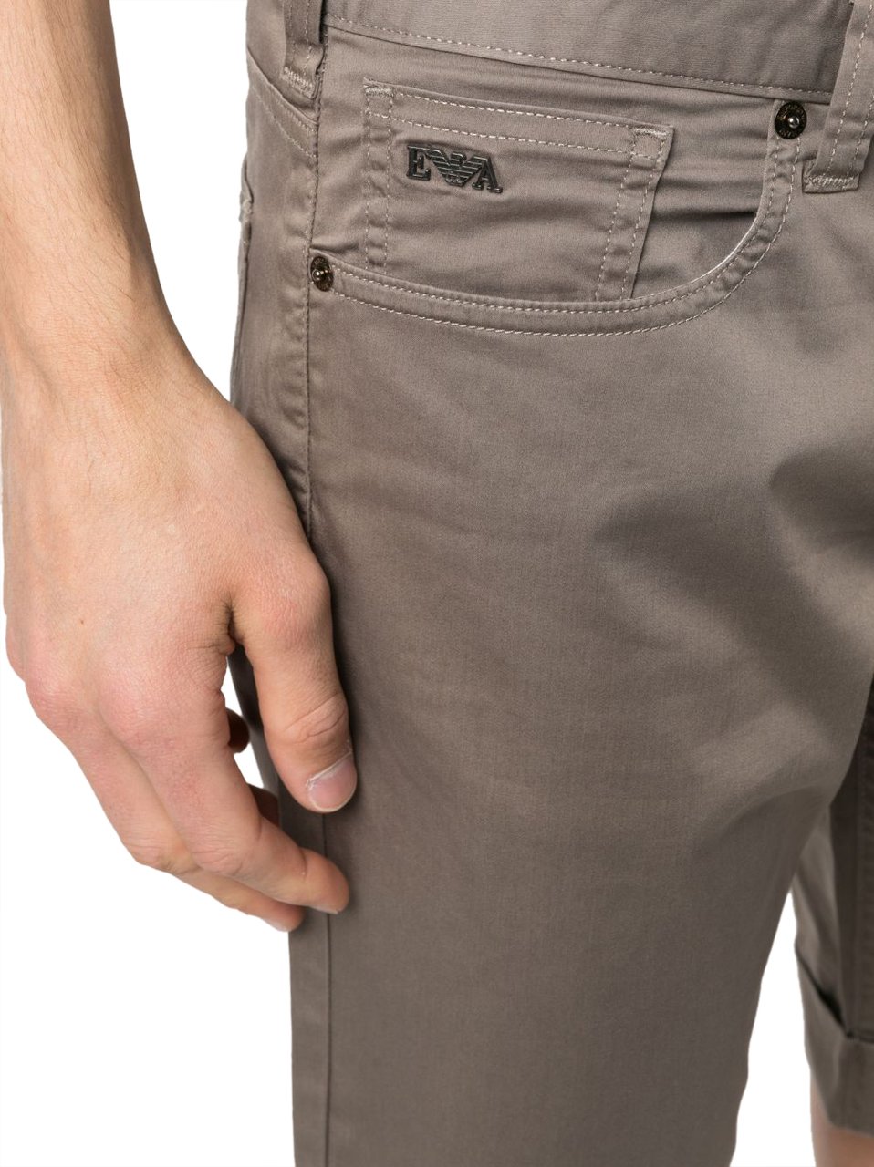 Emporio Armani Shorts Gray Grijs