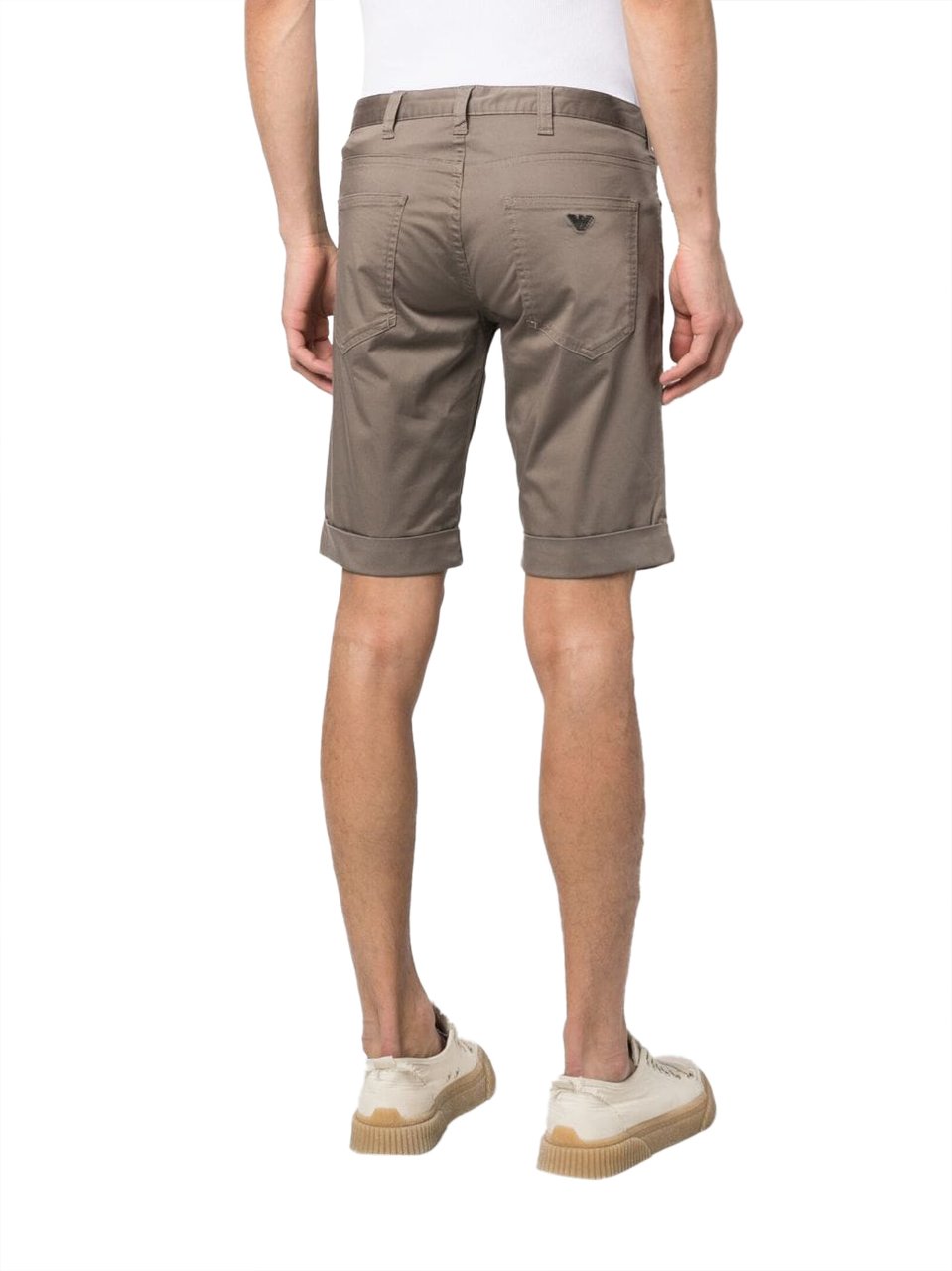 Emporio Armani Shorts Gray Grijs
