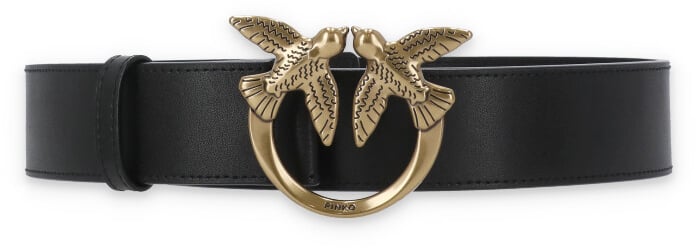 Pinko Belts Nero Gold Divers