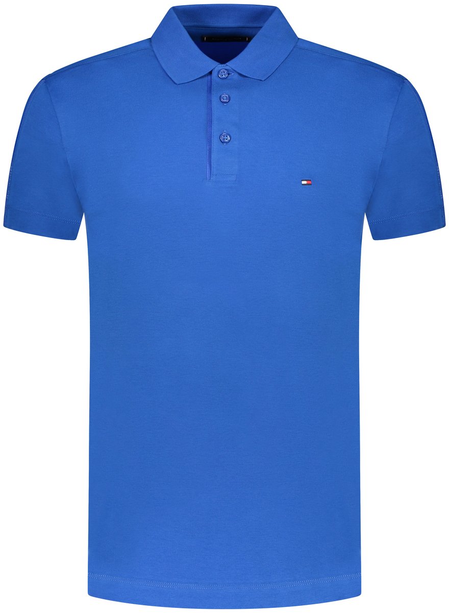 Tommy Hilfiger Polo Blauw Blauw