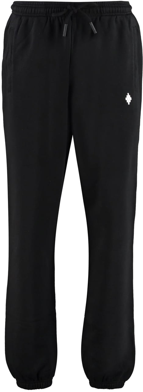 Marcelo Burlon County Of Milan Cotton Track Pants Zwart