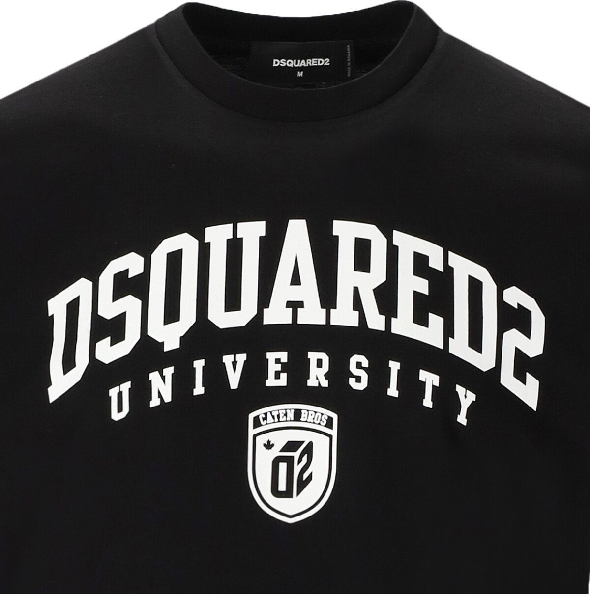 Dsquared2 Adventure Is Calling Black T-Shirt