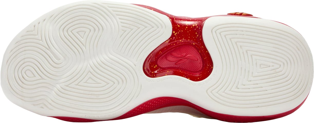 361 Degrees AG 6 First Flight Basketbalschoen Wit Rood Divers