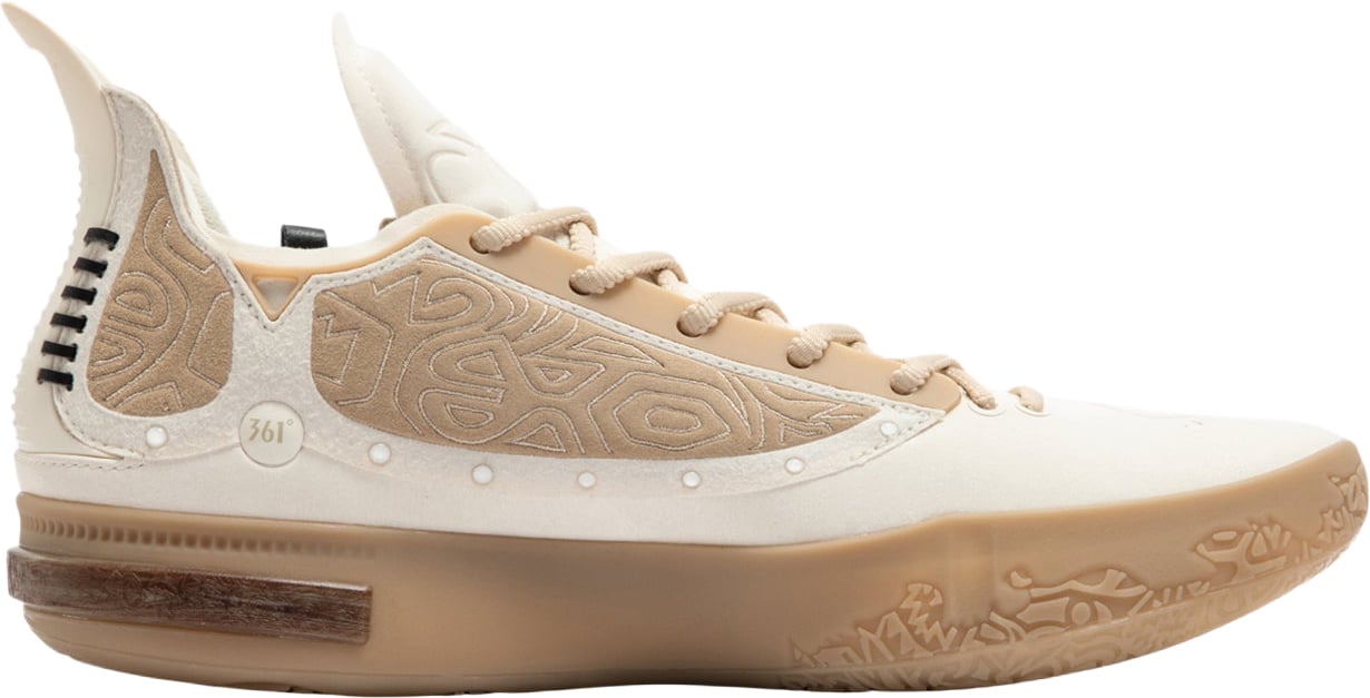361 Degrees Joker 1 GT Nikola Jokic Basketbalschoen Champagne Divers
