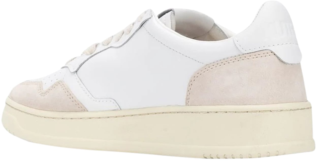 Autry Medalist Low Suede White Wit