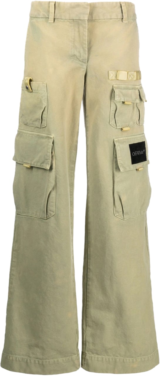 OFF-WHITE Toybox Laundry Co cargo trousers Beige