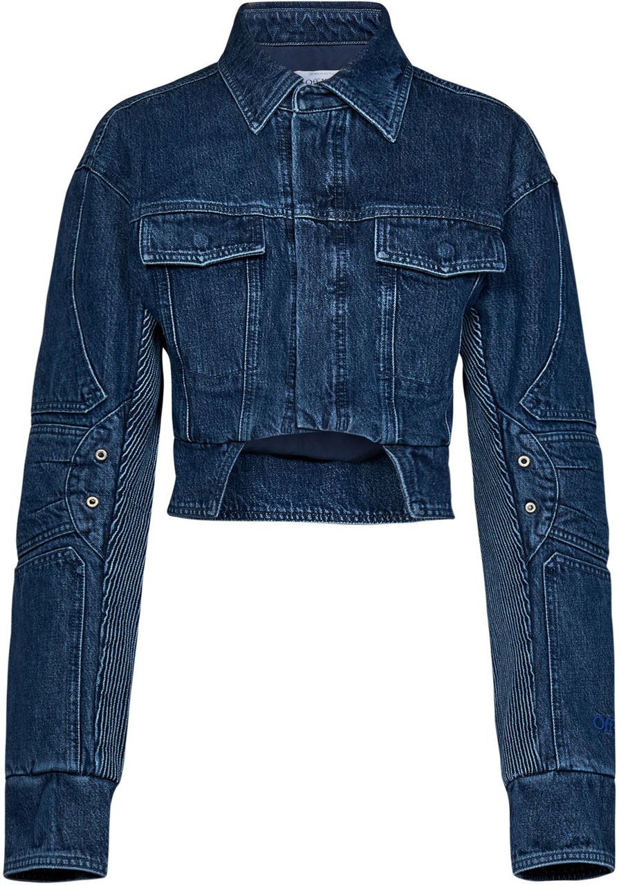 OFF-WHITE Off-white Coats Blue Blauw