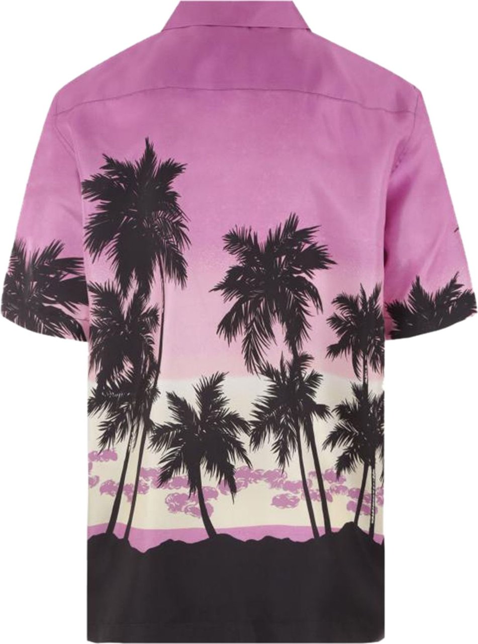Palm Angels Shirts Fuchsia Pink Roze
