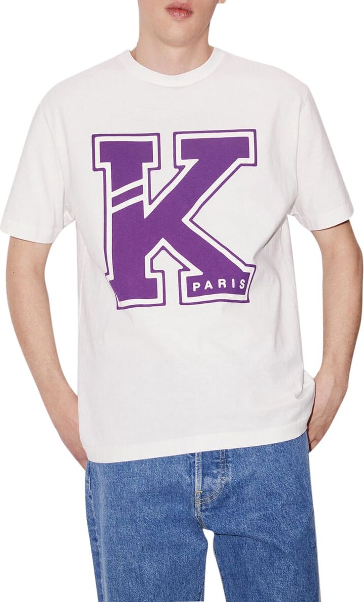 Kenzo K Logo T-Shirt Wit