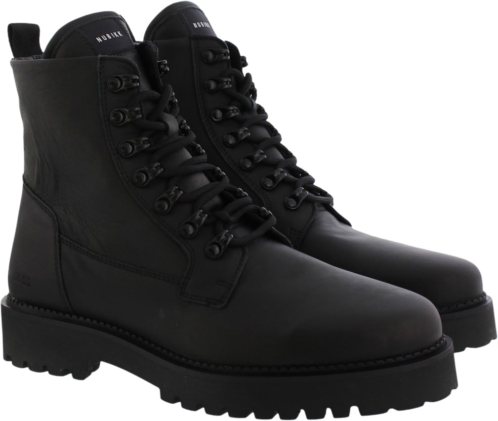 Nubikk Logan Harbor | Zwarte Boots Zwart