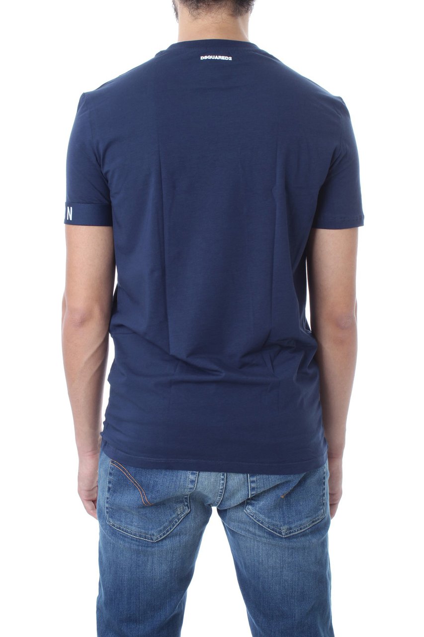 Dsquared2 T-Shirt Blauw Blauw