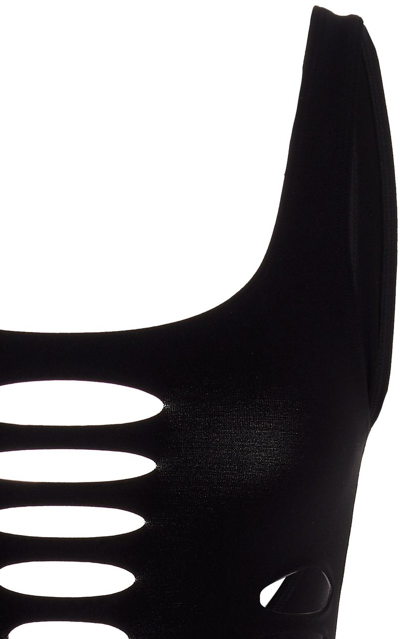 Versace cutout-detail beach cover-up Zwart