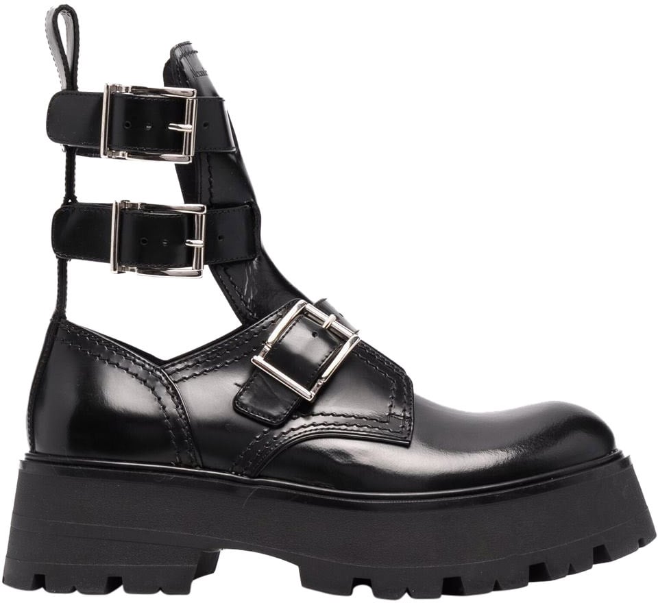 Alexander McQueen RAVE BOOTS Zwart